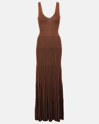 open lace back dress STAUD CLARETTA DRESS SUNBURST