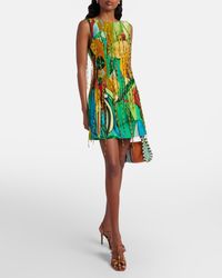 ALMAIS Marjorelle Raffia-Embellished Linen-Blend Gown in Gray | Lyst ALMAIS Marjorelle Raffia-Embellished Linen-Blend Gown in Gray | Lyst