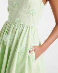 off.the shoulder dress Chloe Blue Off The Shoulder Dress S