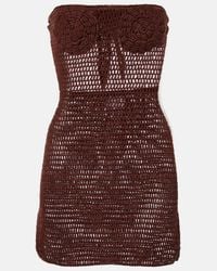 white christmas dresses Crochet Ariana Dress Small / White main image 1