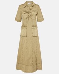 chinese dress ladies Future Denim Maxi Dress main image 1