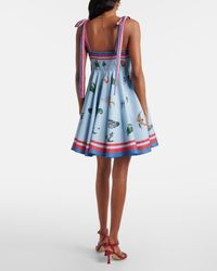 alemais airlie mini dress Alemais Airlie Mini Dress in Navy & Cream