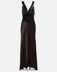 knee length dresses for ladies Aries Cut Out Gown | Black