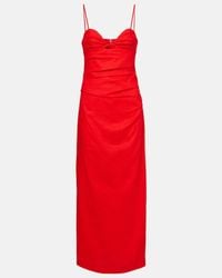 bcbg champagne halter dress Cowl Neck Halter Gown – BCBGMAXAZRIA main image 1