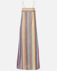 STAUD Laura Dress in Brown | Lyst