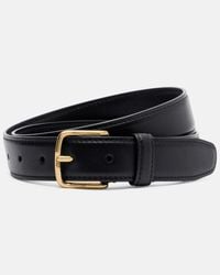 Sale】 THE ROW Jin Beltレザー ベルト ブラウン Vintage Belt Brown