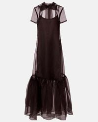 chinese dress ladies Staud Camilla Maxi Dress in Black – Mode Sportif