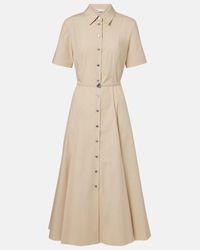 Kate Spade Whimsical Garden Belted Shirt Dress in Pink | Lyst UK
