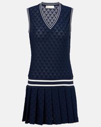 sachin and babi light blue dress Women's long dress in tulle with floral embroidery in black sequins main image 1