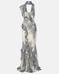 sachin and babi light blue dress Lisa Maxi Dress ~ Chocolate Luxe Satin – Show Me Your Mumu main image 1