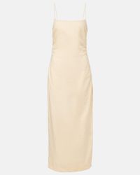 sir belletto printed linen midi dress SIR Belletto printed linen midi dress SIR
