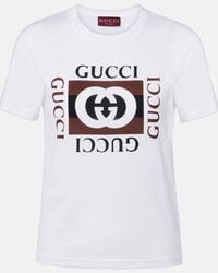 Gucci 'mad Cookies' Print T-shirt in White | Lyst