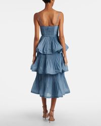 Aje. Ruched Fallingwater Dress in Pink | Lyst Aje. Ruched Fallingwater Dress in Pink | Lyst