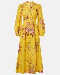 beige embroidered maxi dress ECB Exclusive: Dreamy Floral Embroidered Maxi Dress 2XL main image 1