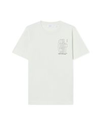 Off-White c/o Virgil Abloh Spider Arrows T-shirt in Blue for Men