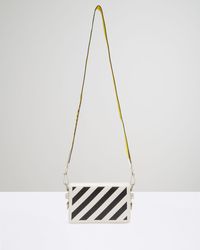 off white binder clip camera bolsa