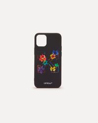 Off-White c/o Virgil Abloh Floral Arrow Iphone 12 Pro in Black | Lyst