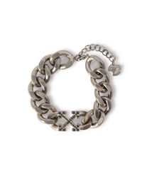 Off-White c/o Virgil Abloh Crystal Arrow Chain Bracelet - Metallic
