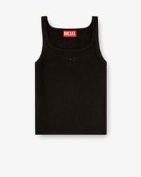 DIESEL 'T-Zelie' Tank Top in Black | Lyst