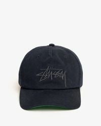 Stussy Cord 5 Panel Cap in Black for Men | Lyst