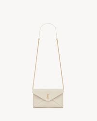 【Chloe】CLUTCH WITALYH CHAIN, HOT SAND, SINGLE S◆CH25UP559 Chloé Clutch Witalyh Chain, Hot Sand, Single S in White | Lyst