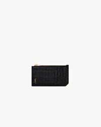 メンズ Saint Laurent Saint Laone Sizerent ジップアラウンド