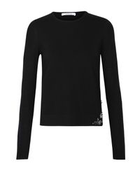 Dorothee Schumacher - Black Cutting Edge Pullover O-neck 1/1 - Lyst