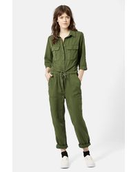 olive green jumpsuit womens