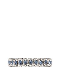 Philippe Audibert | Blue New Amelia Bead And Crystal Embellished Elasticated Bracelet | Lyst