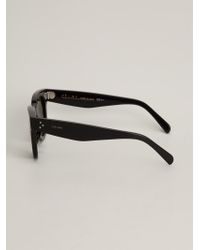 celine wayfarer sunglasses black