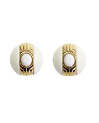 Rarities | Givenchy White Earrings | Lyst