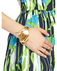 Oscar de la Renta | Metallic Delicate Tulip Bracelet | Lyst