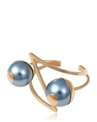 Leivan Kash | Metallic Mata Cuff Bracelet | Lyst