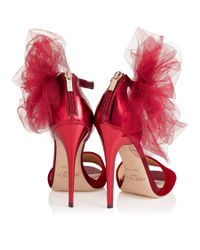 Jimmy Choo | Red Lilyth 120 | Lyst