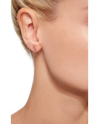 Lauren Klassen | Metallic Single Scissor Earring With Diamonds | Lyst