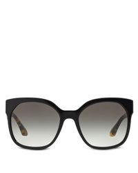 Prada | Black Oversized Cat Eye Sunglasses, 57mm | Lyst