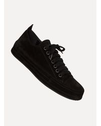 Ann Demeulemeester - Black Shoes Scamosciato - Lyst