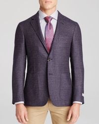 Canali | Purple Boucle Kei Classic Fit Sport Coat for Men | Lyst