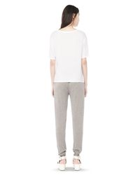 Alexander Wang Gray Lightweight French Terry Sweatpants
