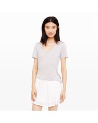 Club Monaco | Gray Sunny Tee | Lyst