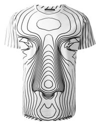 kane christopher printed face digital tshirt