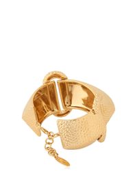 Giuseppe Zanotti | Metallic Gold Plated Bracelet | Lyst