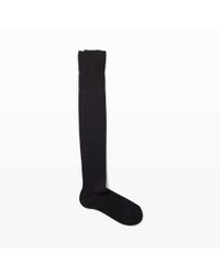 Club Monaco | Black Falke Rib Knee High | Lyst