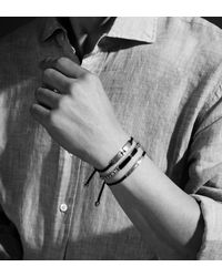 Monica Vinader | Black Baja Men'S Bracelet | Lyst