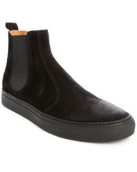 Buttero | Tanino Chelsea Black Suede Sneakers for Men | Lyst