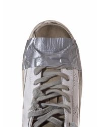 superstar goose deluxe golden leather brand trainers metallic