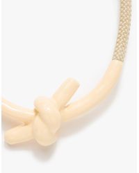 Orly Genger By Jaclyn Mayer | Metallic Madelaine Necklace In Peach | Lyst