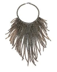 Brunello Cucinelli | Metallic Multi-strand Leather Choker | Lyst