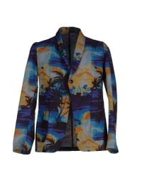 Bevilacqua Blue Blazer for men