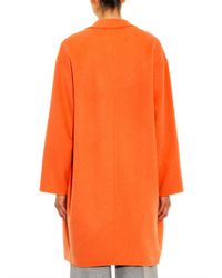 max mara orange coat